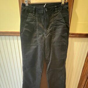 black corduroy pants